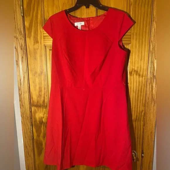 Dress Barn | Dresses | Dress Barn Red Fit And Flare | Poshmark Dress Barn | Dresses | Dress Barn Red Fit And Flare | Poshmark